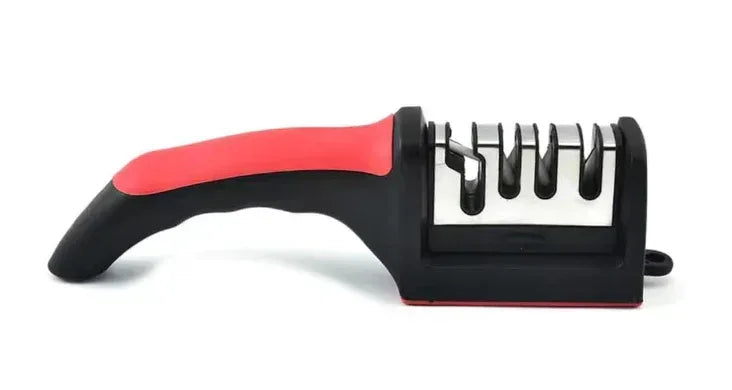 4-in-1 Knife Sharpener, Restore and Polish Blades with Ease, Perfect for Kitchen and Hunting Knives