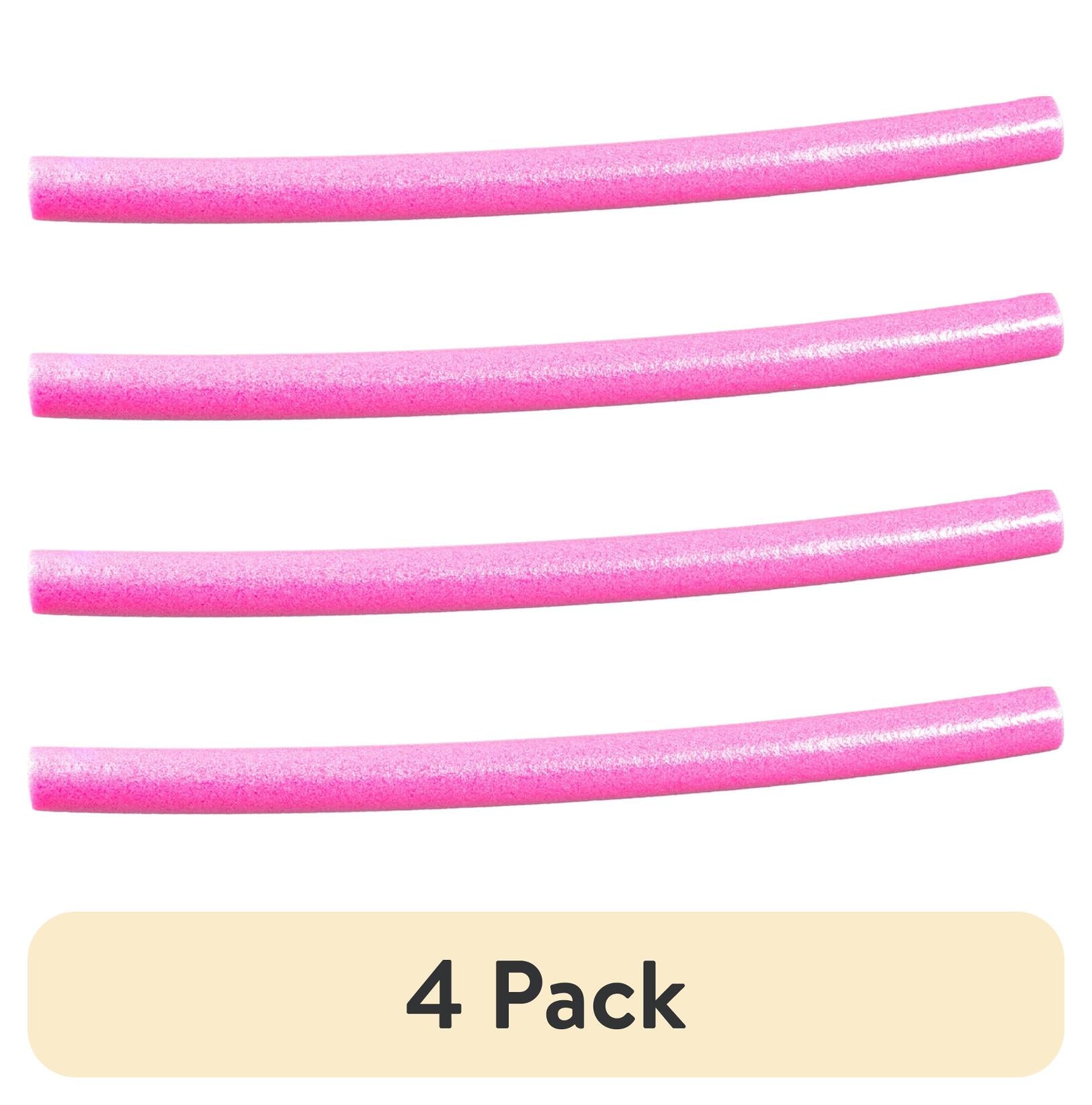 (4 pack) Big Joe Swim Pool Noodle (Single Unit), Pink, 50 inches long