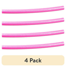 Pink foam swim pool noodles, 4-pack, 50 in long