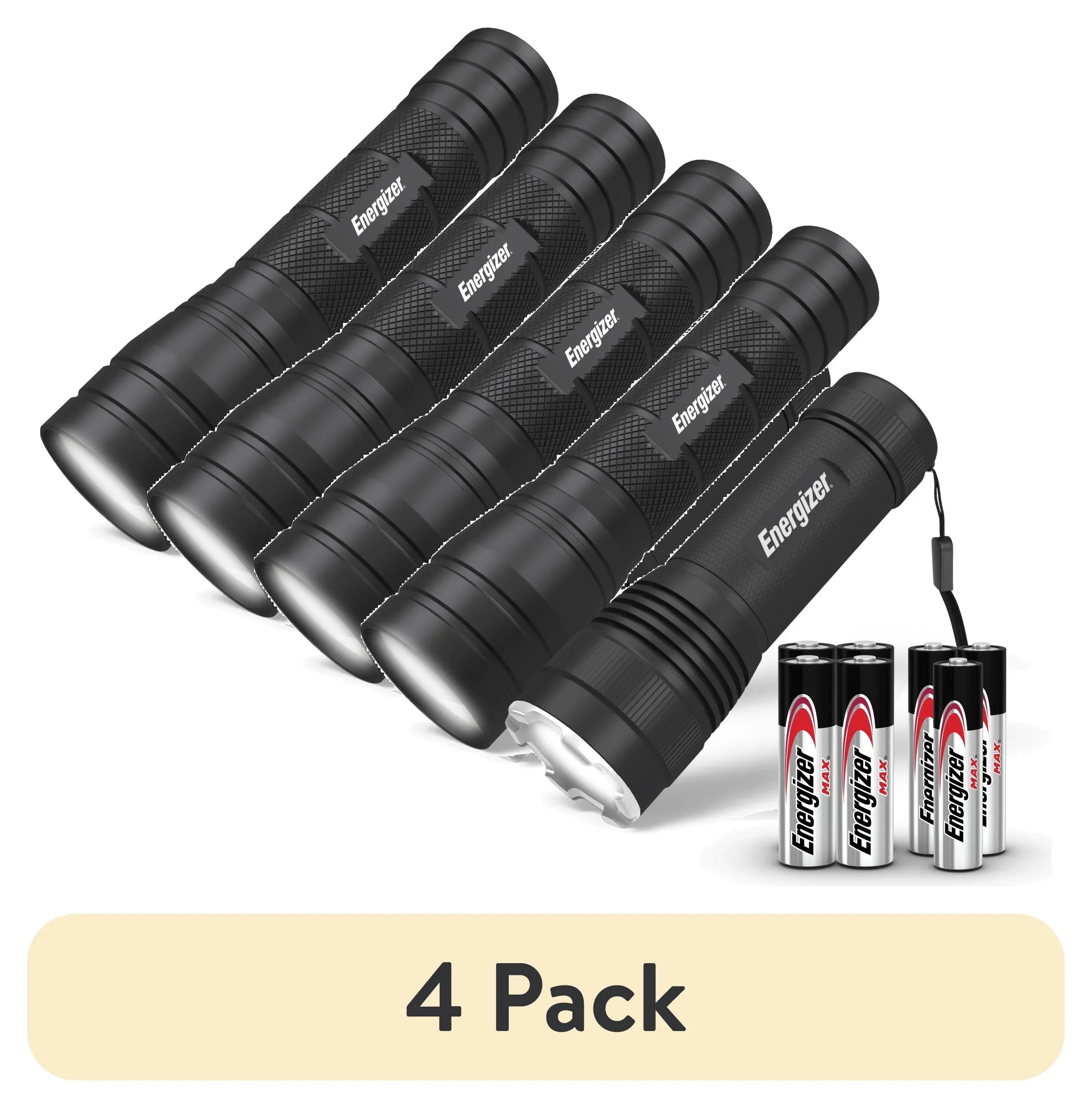 Energizer Flashlight Combo Pack, High Powered 1,000 Lumen Metal Torch Light and Bright 300 Lumen Mini Tactical EDC Flashlight, for Emergency, Camping, Running and Hunting, Batteries Included - USA MEGA SHOP