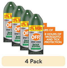 OFF! Sportsmen Deep Woods Insect Repellent 3, Sweat Resistant Mosquito & Bug Spray, 8 oz