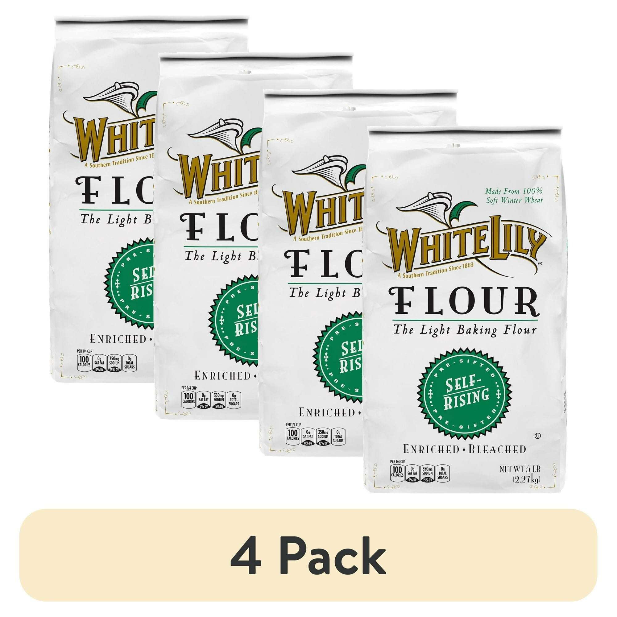 White Lily Self Rising Flour, 5 lb Bag