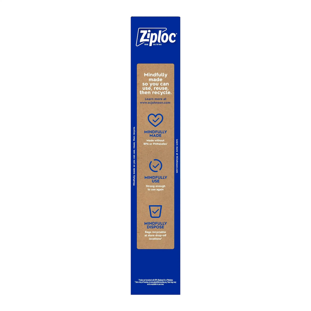 Ziploc Seal Top Freezer Bag, 2-Gallon, 10-count, 3-pack - USA MEGA SHOP