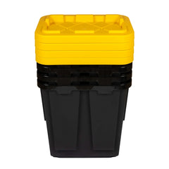 Greenmade 12 Gallon Storage Bin, 4-pack