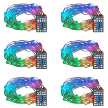 Color-changing bubble light set with tangled LED string and remote controller