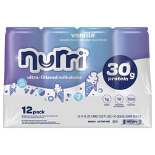 Ultra-filtered milk shake 12-pack, vanilla flavor, 30g protein per serving