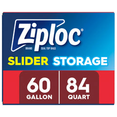 Ziploc Slider Storage Bag, Variety Pack, 144-count - USA MEGA SHOP
