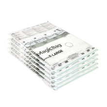 Vacuum storage bags set, stacked in clear film with multiple sizes