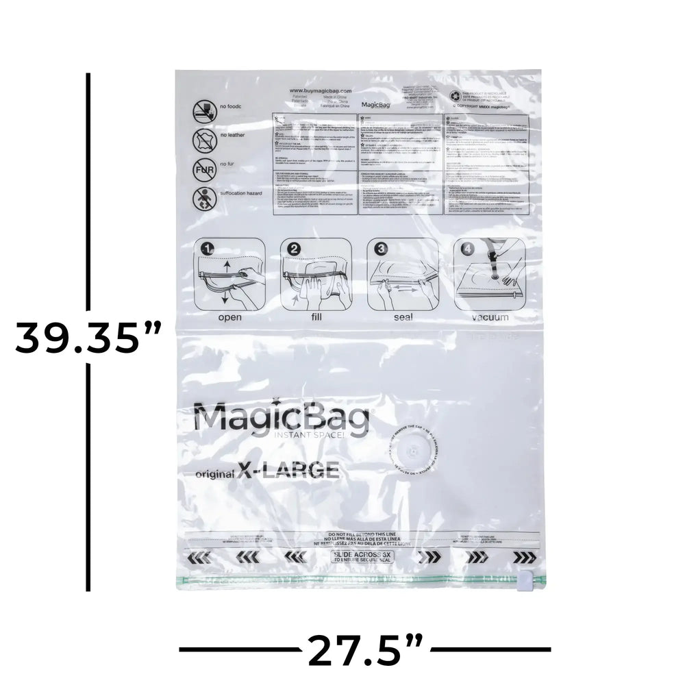 MagicBag Vacuum Storage Bag Combo Pack - USA MEGA SHOP