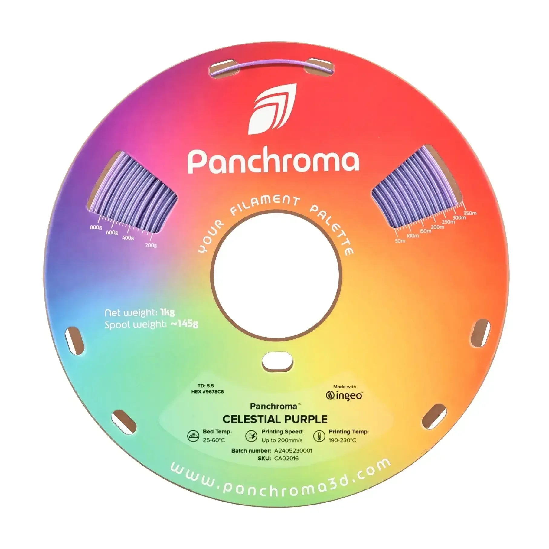 Polymaker Colorful Bundle – 4x1kg PLA, 4 Fun Colors, 1.75mm