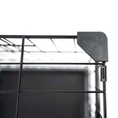 Lucky Dog DWELL Series Crate, Black Finish