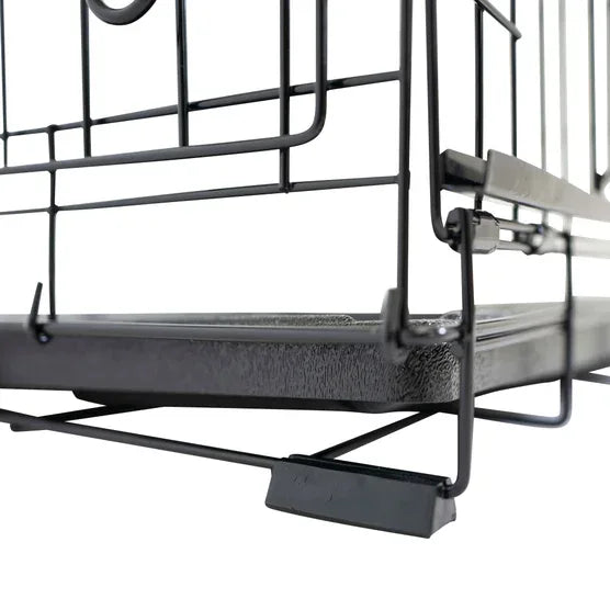 Lucky Dog DWELL Series Crate, Black Finish - USA MEGA SHOP