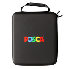 Black square carrying case with bold POSCA logo on the front