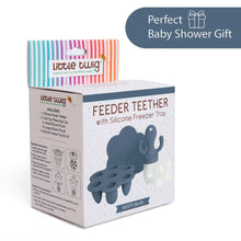 Little Twig feeder teether box with silicone freeze tray and octopus teether