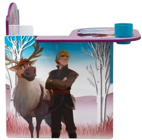 Delta Children Disney Frozen II Chair Desk with Storage Bin