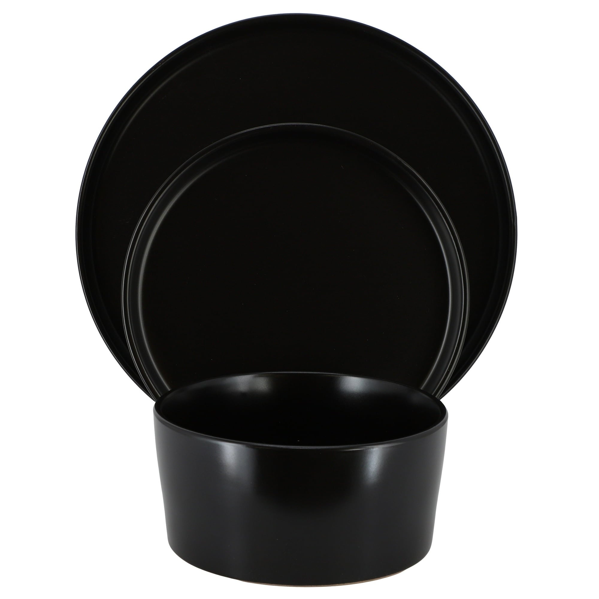 Elama Josh 18 Piece Stoneware Dinnerware Set, Tableware Setting Service for 6