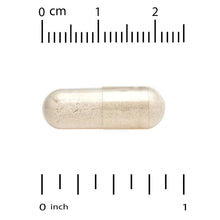 Huperzine A 250 mcg veggie capsule, light beige, with size guide