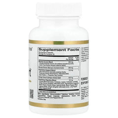 California Gold Nutrition, Think Support, with Ginkgo Biloba, Skullcap, Gotu Kola, Bacopa and Enzymes
