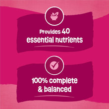 Cat food nutrient claims panel: 40 essential nutrients and 100% complete