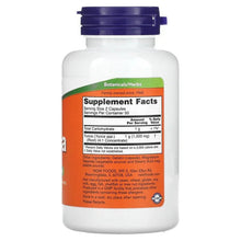 NOW Foods Yucca supplement bottle with Supplement Facts label, 100 capsules