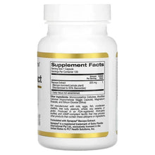 Supplement Facts panel on supplement bottle with serving size and ingredients