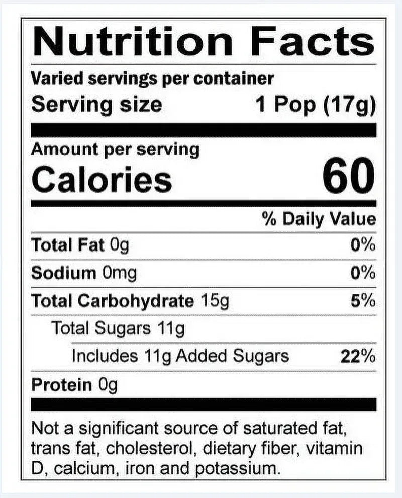 Tootsie Pops Assorted Flavors, 10.12 Oz