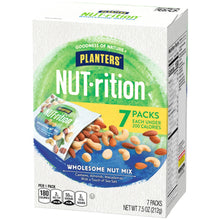 PLANTERS Nut-rition wholesome nut mix 7-pack box, nut-filled snack mix with sea salt