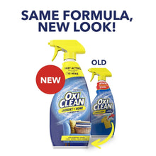 OxiClean laundry stain remover spray bottles pair, yellow trigger tops