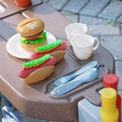 Grill & Splash Play Center with Canopy