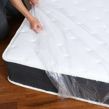 Universal mattress bag wrap covering mattress base and sides