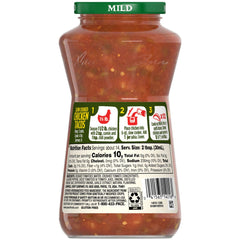 Pace Chunky Mild Salsa, 16 oz Jar