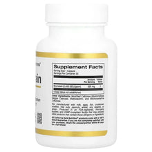 Bromelain 625 mg supplement bottle with Supplement Facts label on back
