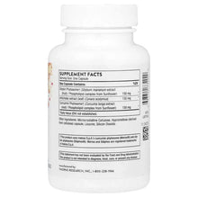 Thorne S.A.T. dietary supplement bottle back label with Supplement Facts