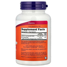 NOW C-1000 Zinc Immune supplement bottle with Supplement Facts back label