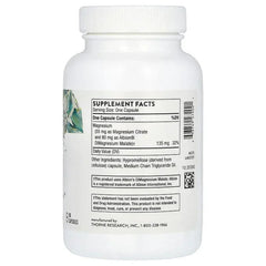 Thorne, Magnesium CitraMate, 90 Capsules (135 mg per Capsule)