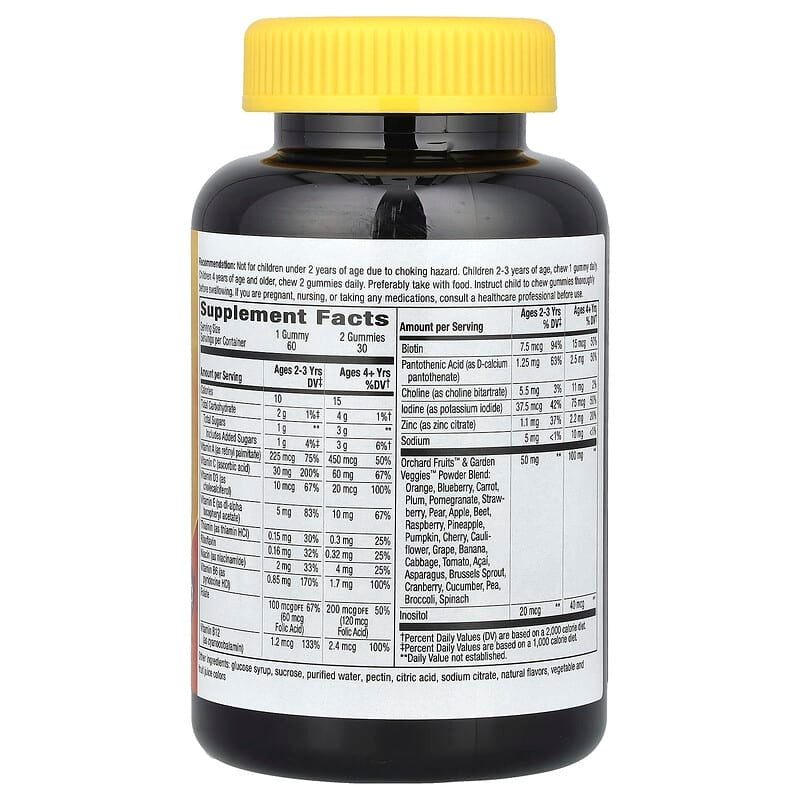 Nature's Way, Alive! Kids, Gummy Multivitamin, Cherry, Orange & Grape , Gummies