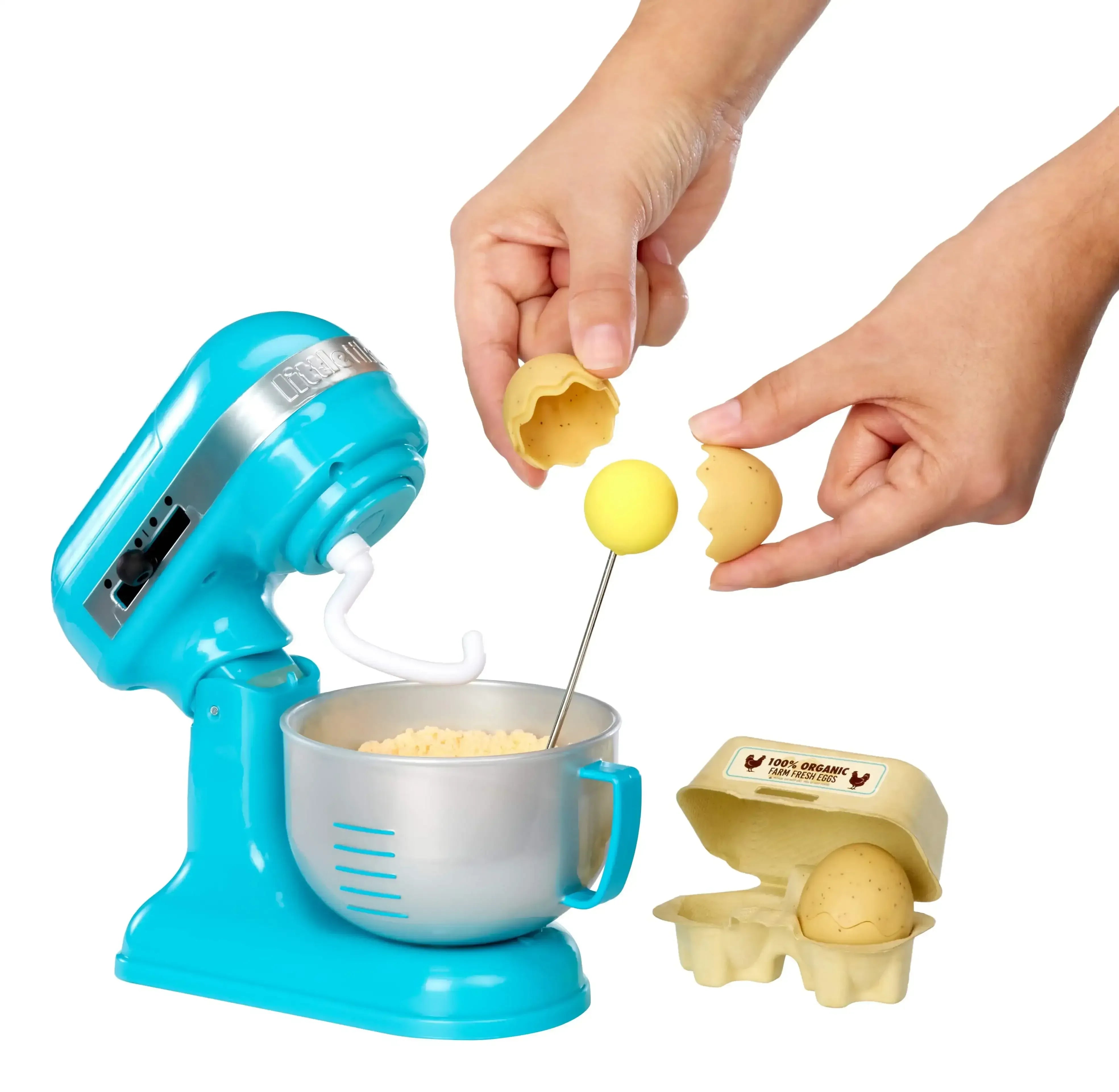 Little Tikes Creative Chefs Baker’s Kit with Make-It Mix Play Sand, 18 Accessories, Realistic Pretend Play Set, Boys, Girls, Ages 3+ - USA MEGA SHOP