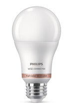 Frosted smart LED light bulb with E26 medium base, WIZ Connected label