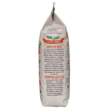 Member'S Mark Organic whole bean coffee bag, back label with brewing instructions