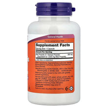 Propolis 1500 supplement facts bottle label, serving size 1 capsule