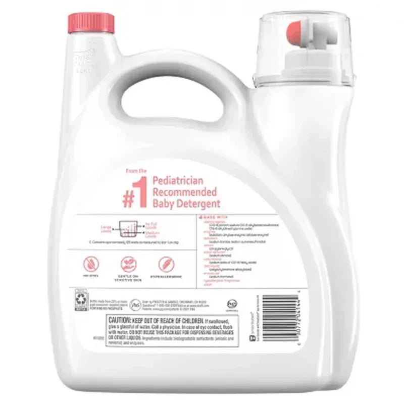 Dreft Ultra Concentrated Liquid Baby Laundry Detergent (125 Loads, 170 Fl. Oz.)