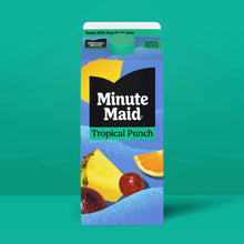 Minute Maid Tropical Punch juice carton, 59 fl oz, front view