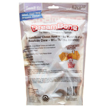 DreamBone peanut butter dog chew package back panel