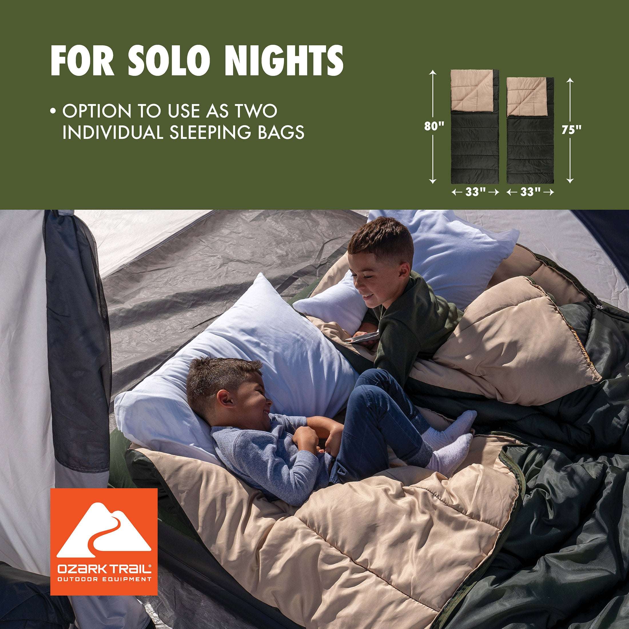 Ozark Trail 35F Doublewide Sleeping Bag