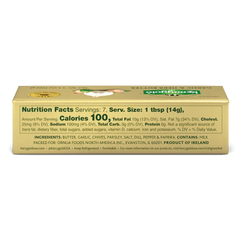 Kerrygold Grass-Fed Pure Irish Garlic & Herb Butter Stick, 3.5 oz.