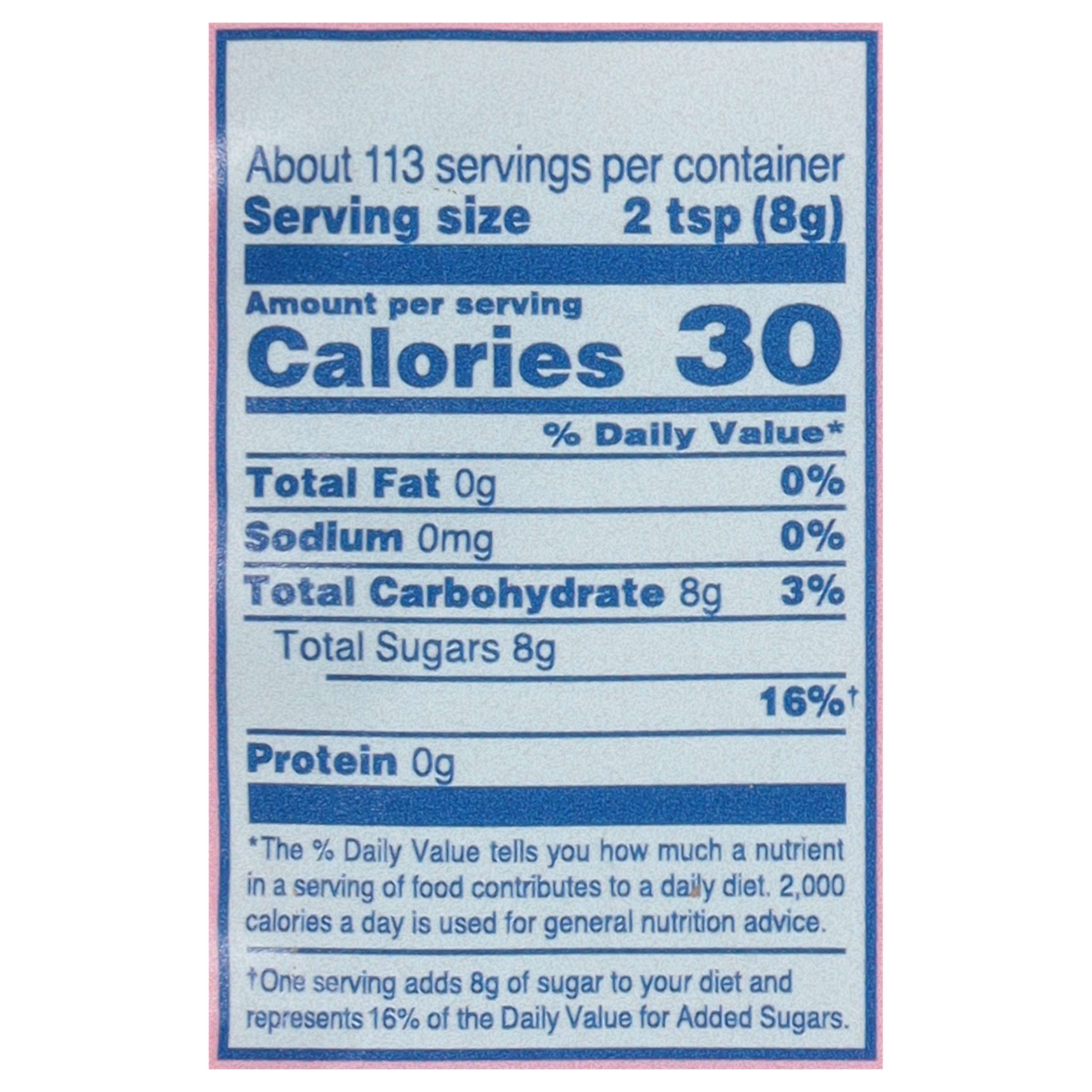C&H Premium Pure Cane Light Brown Sugar 2 lb. Zipper-Pak
