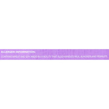 Rabbit pellets allergen information text panel