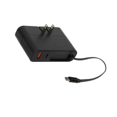 45W AC Pro with Retractable USB-C Cable and 1 USB-A and 1 USB-C Wall Charger