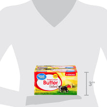 Salted sweet cream butter twin pack carton, 4 sticks total, shown for size