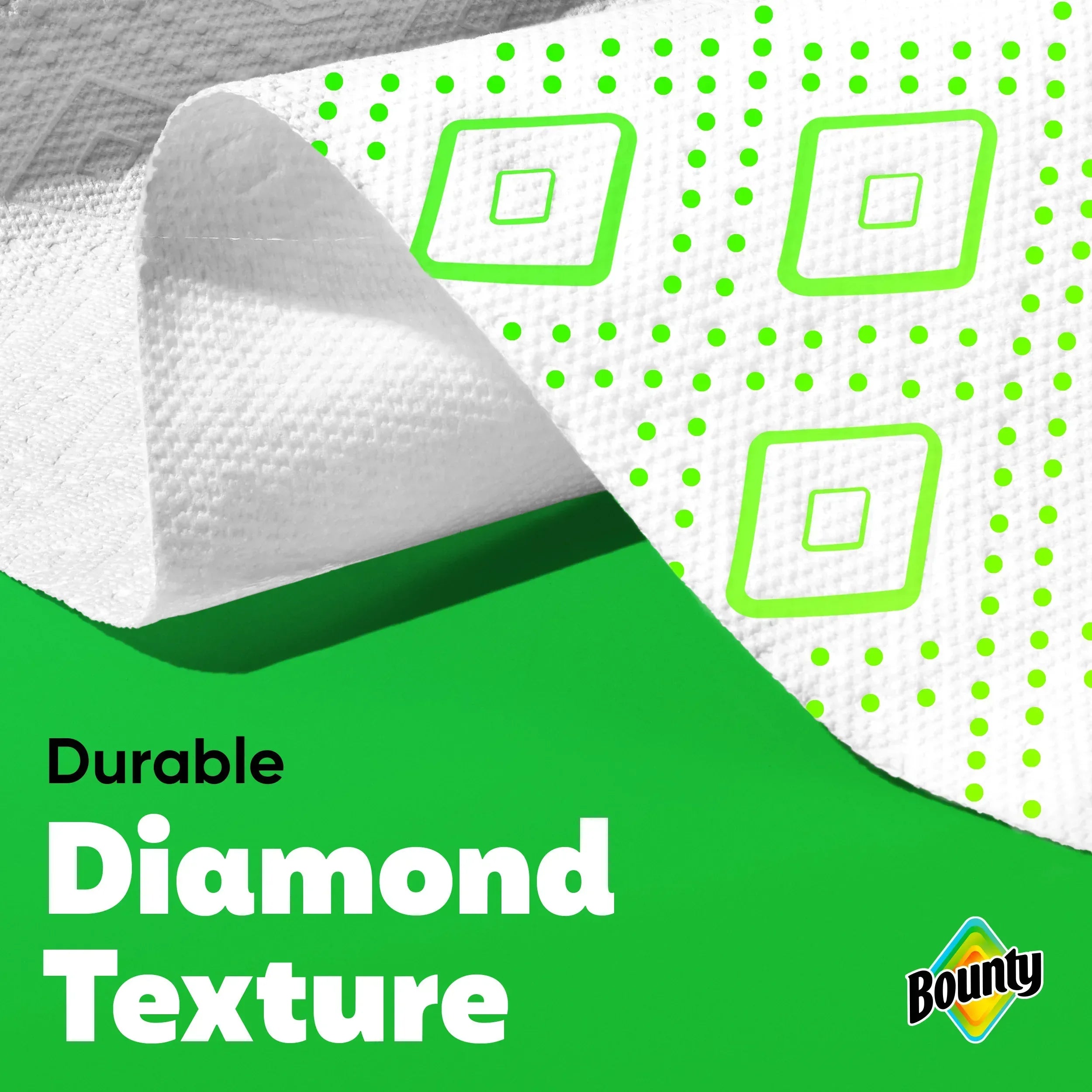 Bounty Paper Towels Select-A-Size Print, 2 Triple Rolls, 123 Sheets per Roll
